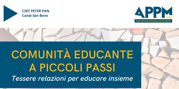 Comunità educante a piccoli passi