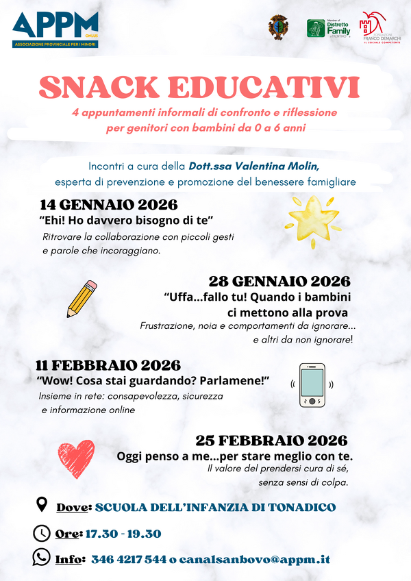 Snack educativi