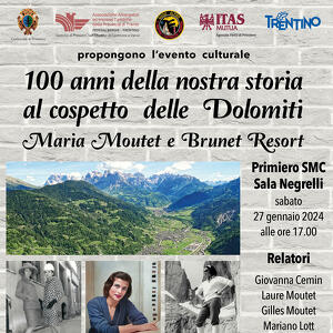 100 anni della nostra storia a cospetto delle Dolomiti 