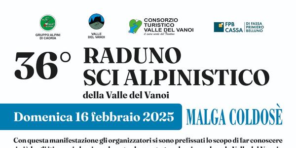 36° Raduno sci alpinistico Valle del Vanoi