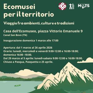 Ecomusei per il territorio. Viaggio fra ambienti, culture e tradizioni