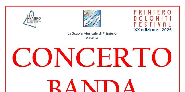 CONCERTO della BANDA CITTA' DI FELTRE