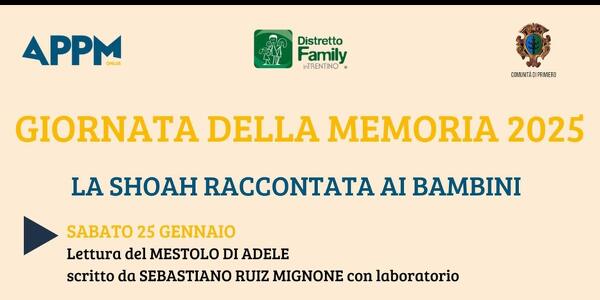 Giornata della memoria 2025 - la Shoah raccontata ai bambini