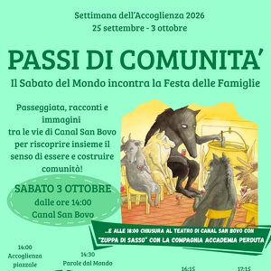 SdA 2026 - Passi di Comunità