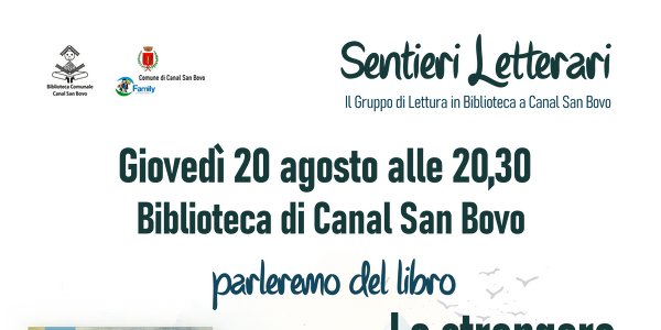 Sentieri Letterari ad agosto