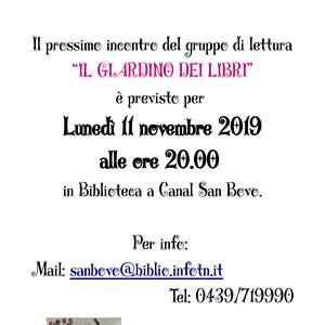 Gruppo di lettura IL GIARDINO DEI LIBRI