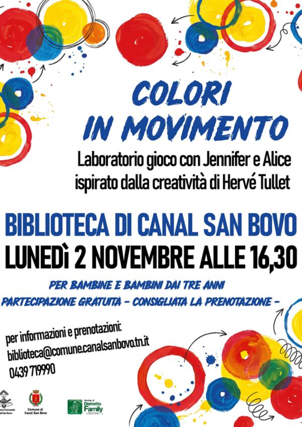 Colori in movimento!