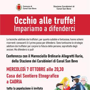 Occhio alle truffe! Impariamo a difenderci