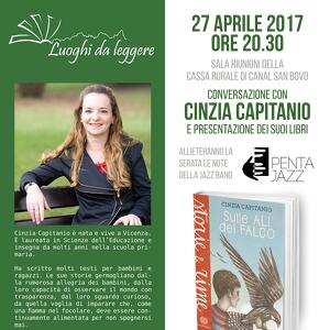 Conversazione con l’autrice Cinzia Capitanio