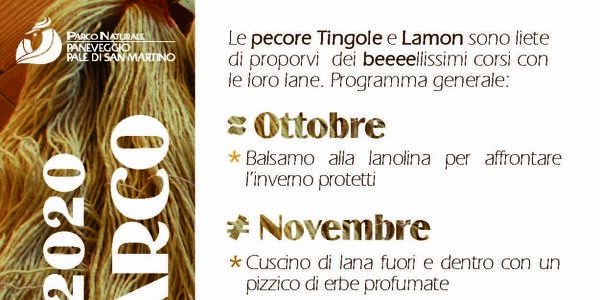 Lana! I Corsi del Parco  Autunno 2019 - inverno 2020