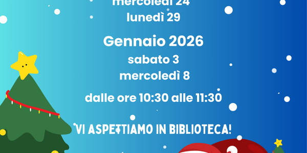 *La valigia delle storie sotto l'albero* -  Letture animate per bambine e bambini dai 4 agli 8 anni, accompagnati da mamma e papà