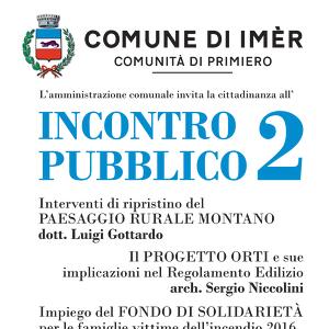 Incontro pubblico