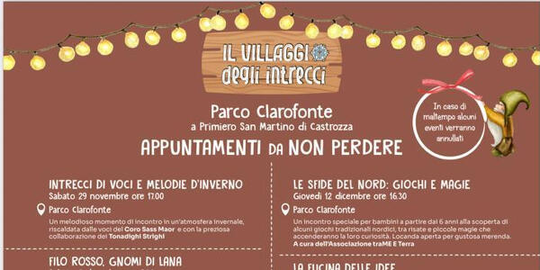 Inaugurazione Villaggio degli Intrecci
